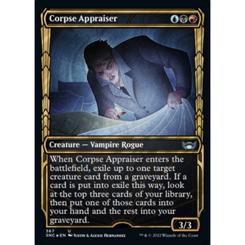 Corpse Appraiser (Showcase Golden Age Gilded Foil) [Streets of New Capenna]