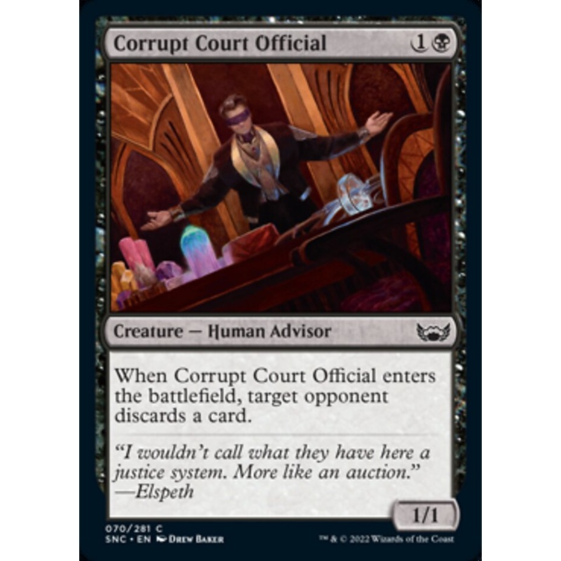 Corrupt Court Official [Streets of New Capenna]