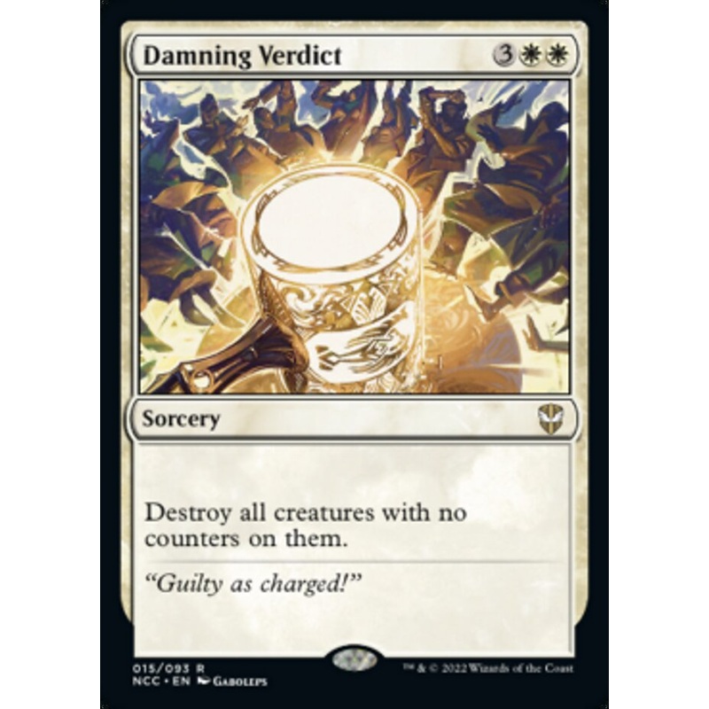 Damning Verdict [Streets of New Capenna Commander]