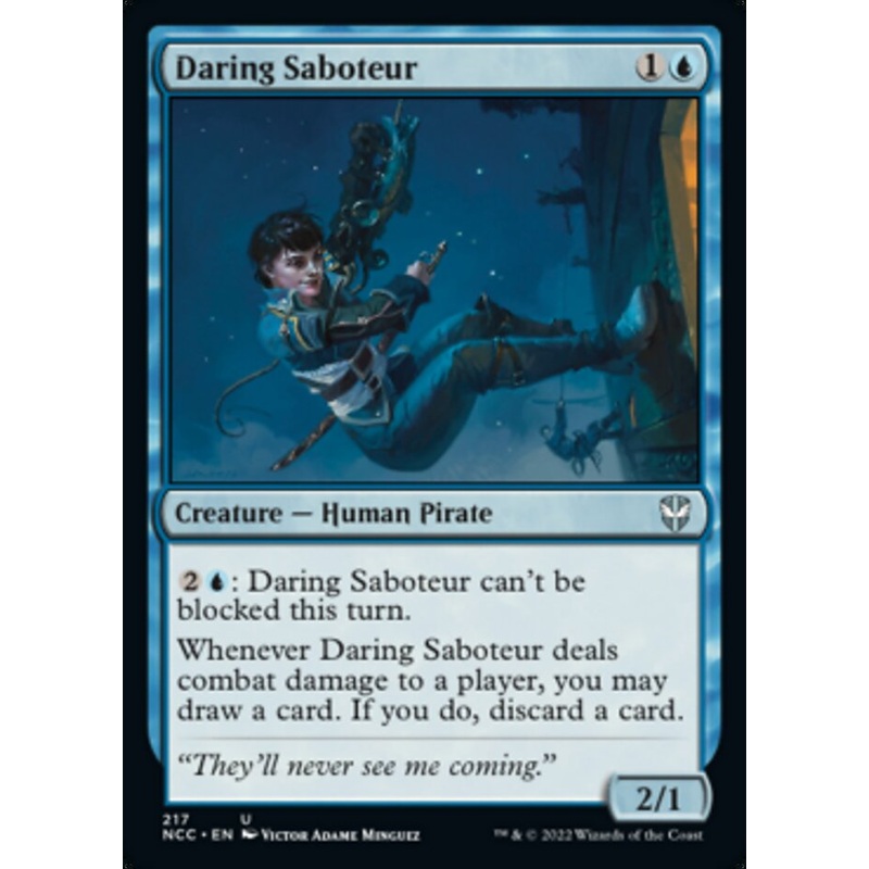Daring Saboteur [Streets of New Capenna Commander]