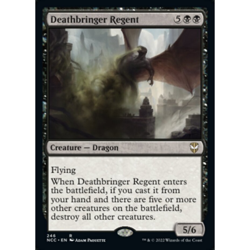 Deathbringer Regent [Streets of New Capenna Commander]