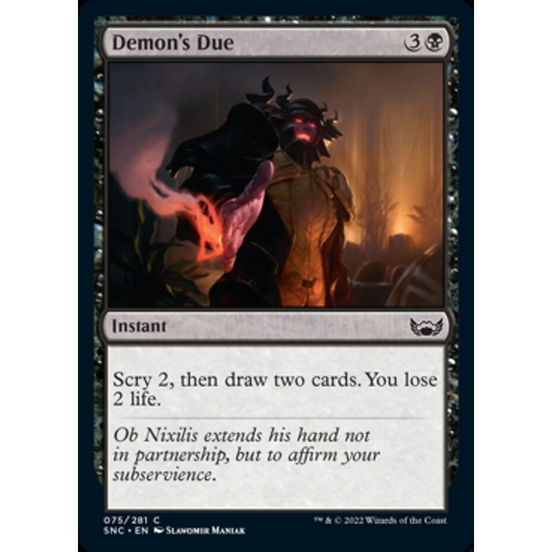 Demon's Due [Streets of New Capenna]