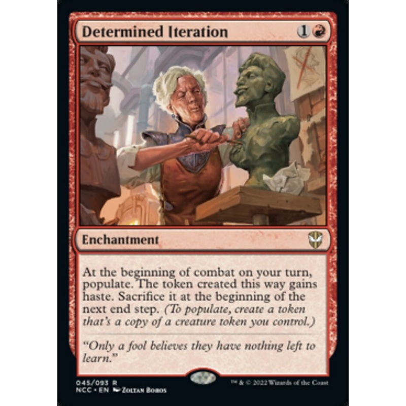 Determined Iteration [Streets of New Capenna Commander]