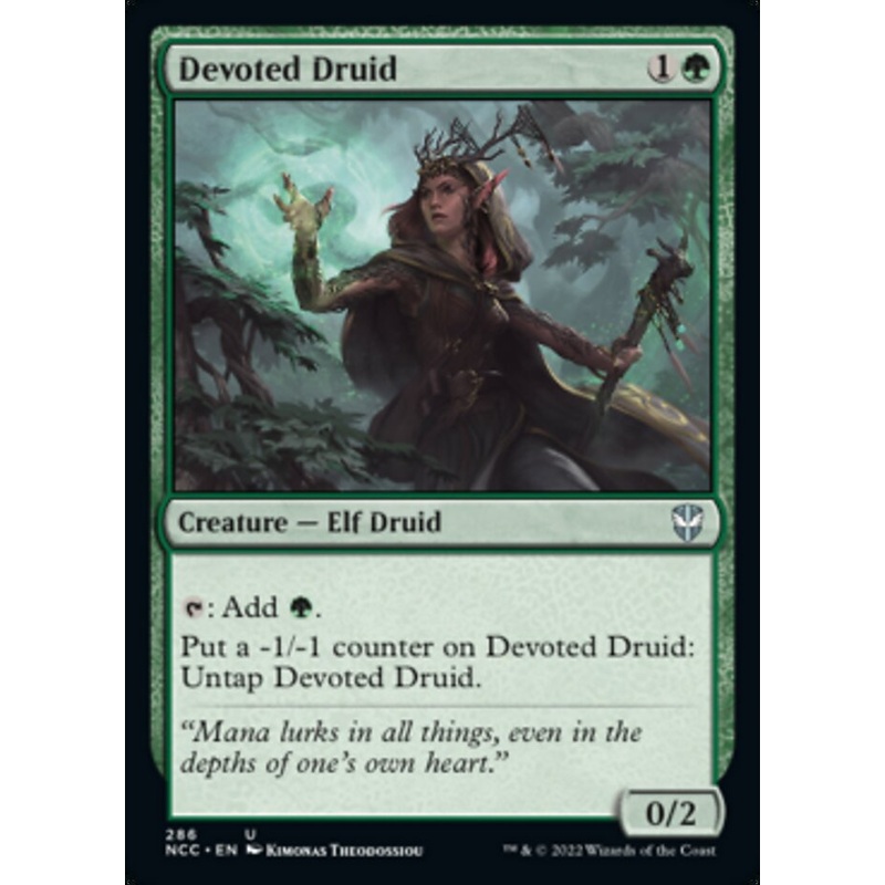 Devoted Druid [Streets of New Capenna Commander]