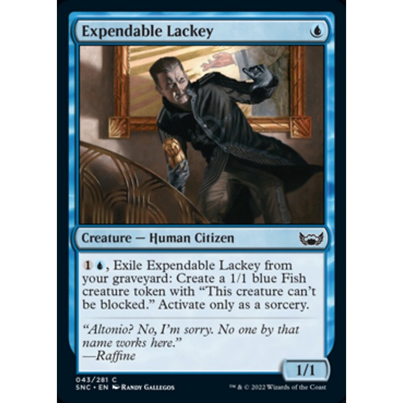 Expendable Lackey [Streets of New Capenna]