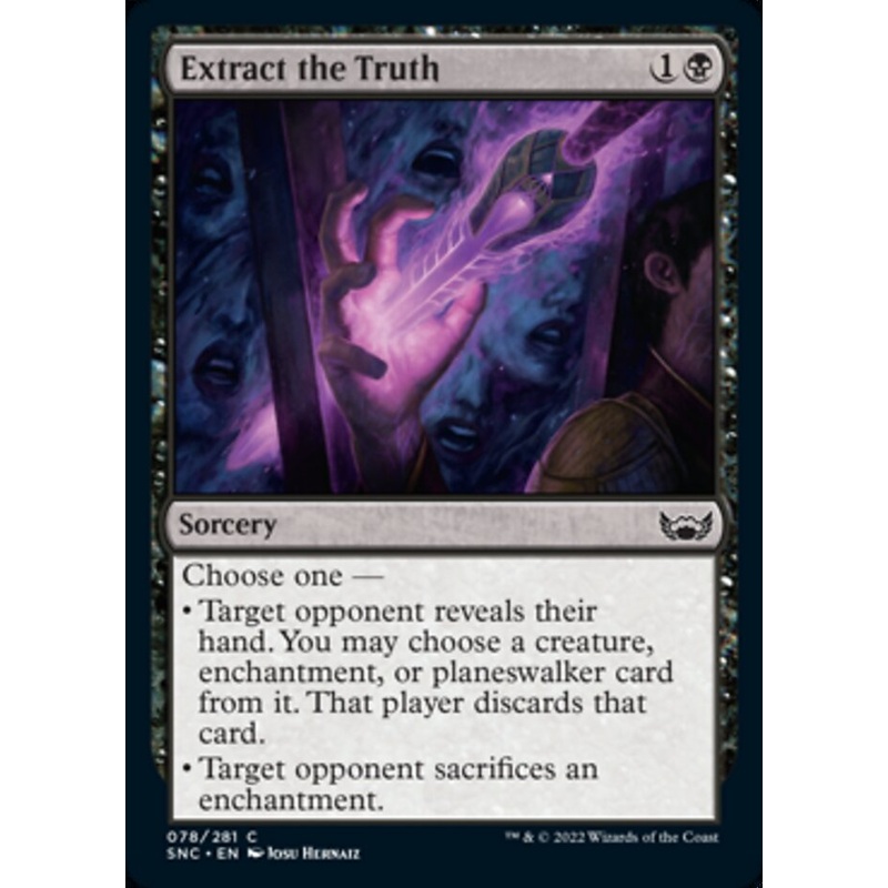 Extract the Truth [Streets of New Capenna]