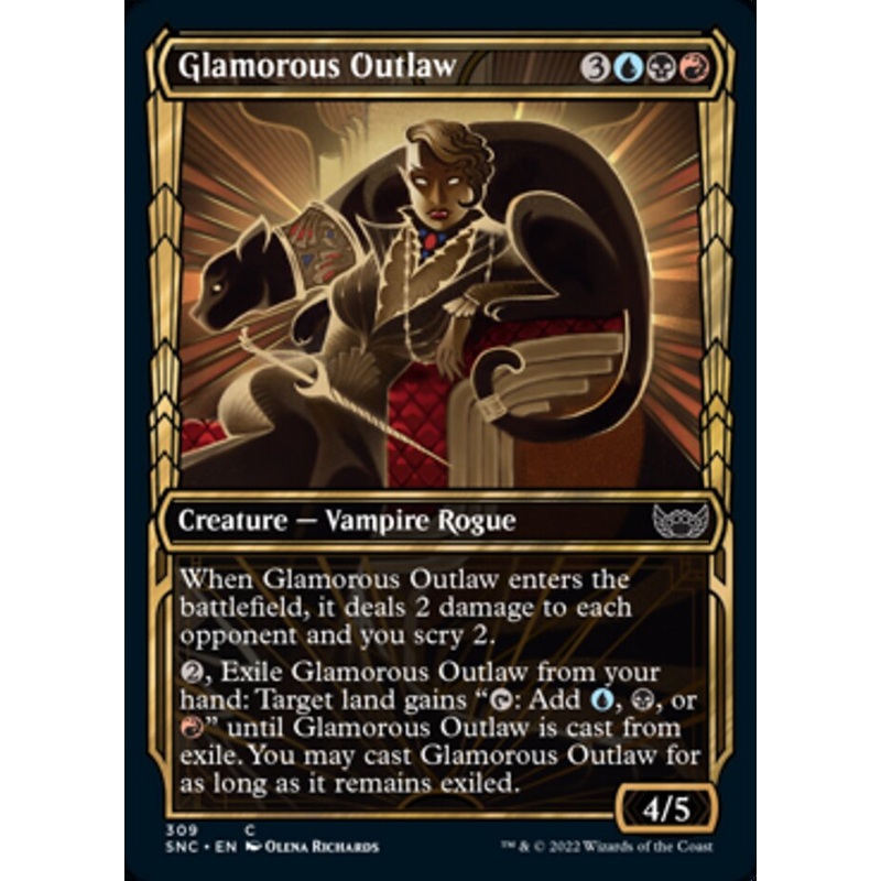 Glamorous Outlaw (Showcase Golden Age) [Streets of New Capenna]