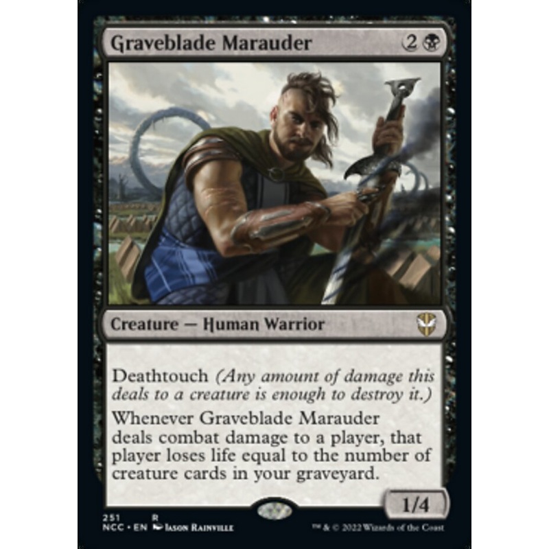 Graveblade Marauder [Streets of New Capenna Commander]