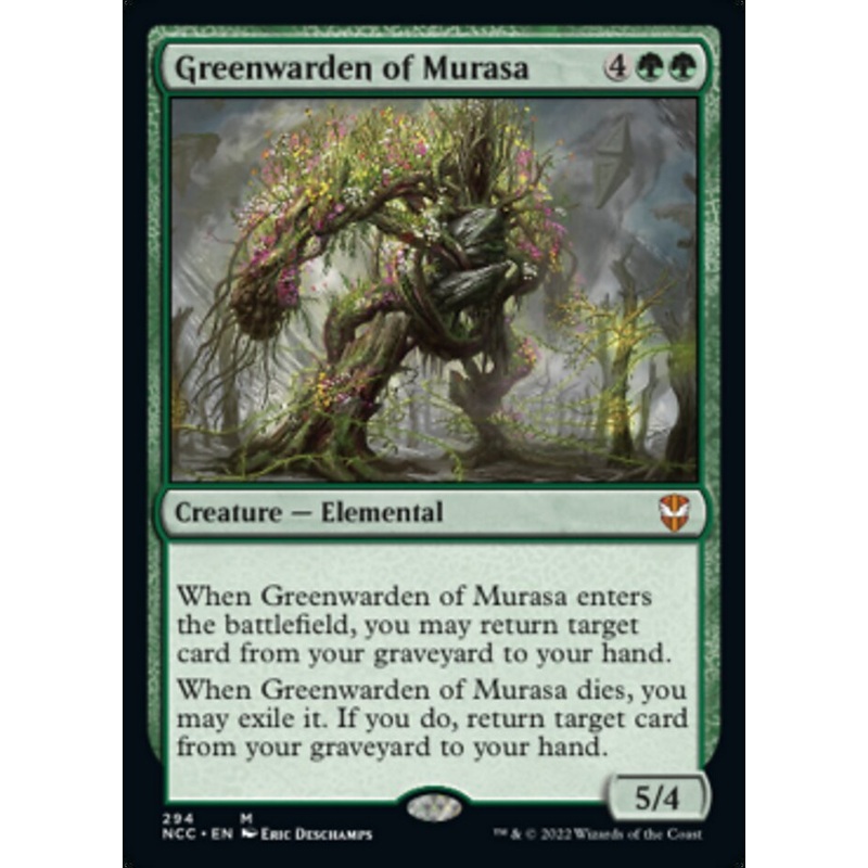 Greenwarden of Murasa [Streets of New Capenna Commander]