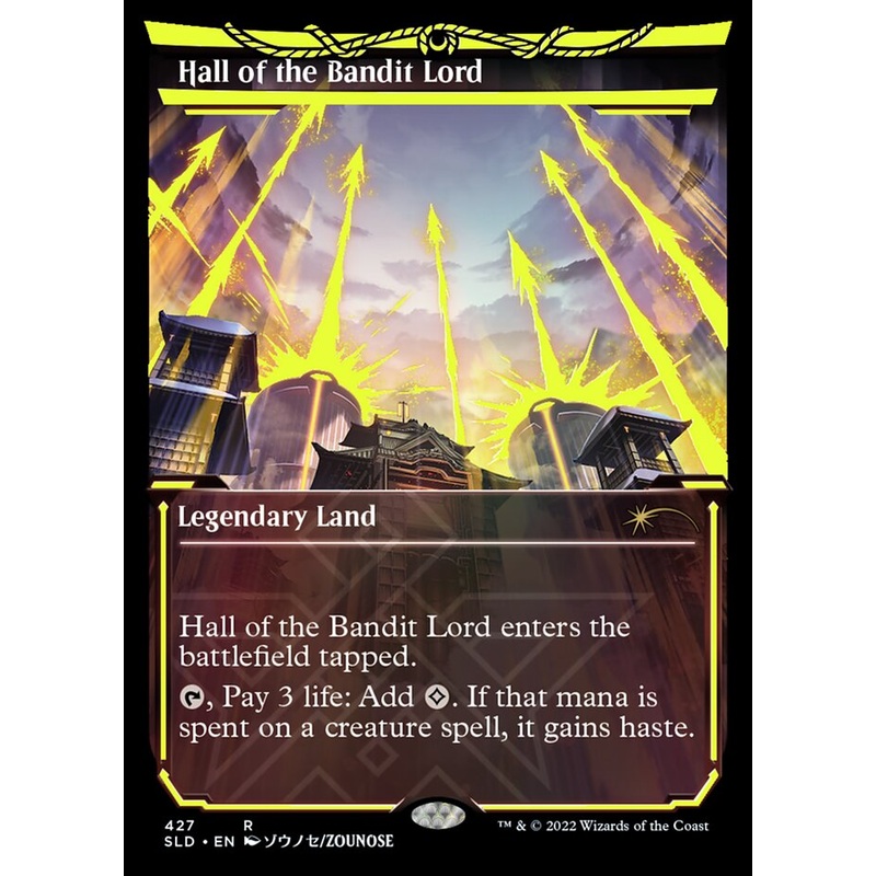 Hall of the Bandit Lord (Neon Ink Yellow) [Secret Lair Drop Series]