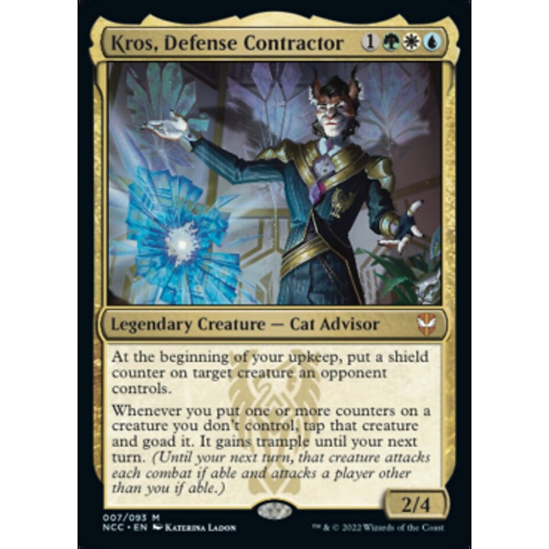 Kros, Defense Contractor [Streets of New Capenna Commander]