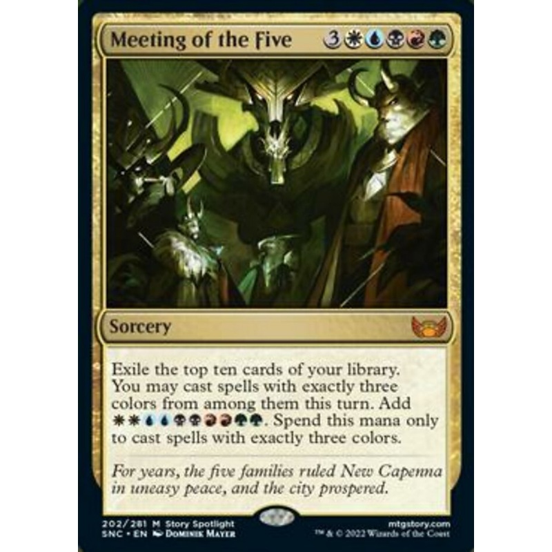 Meeting of the Five [Streets of New Capenna]