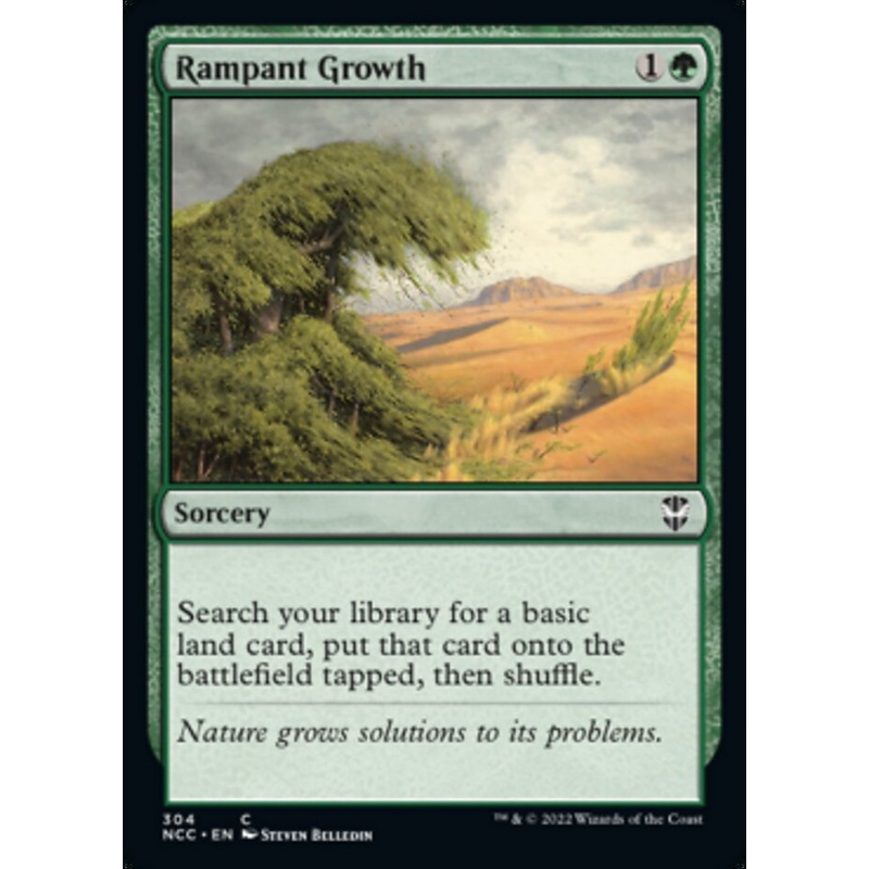 Rampant Growth [Streets of New Capenna Commander]