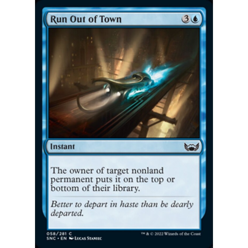 Run Out of Town [Streets of New Capenna]