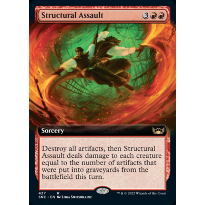 Structural Assault (Extended Art) [Streets of New Capenna]