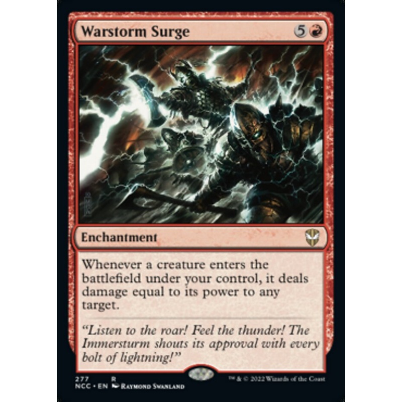 Warstorm Surge [Streets of New Capenna Commander]