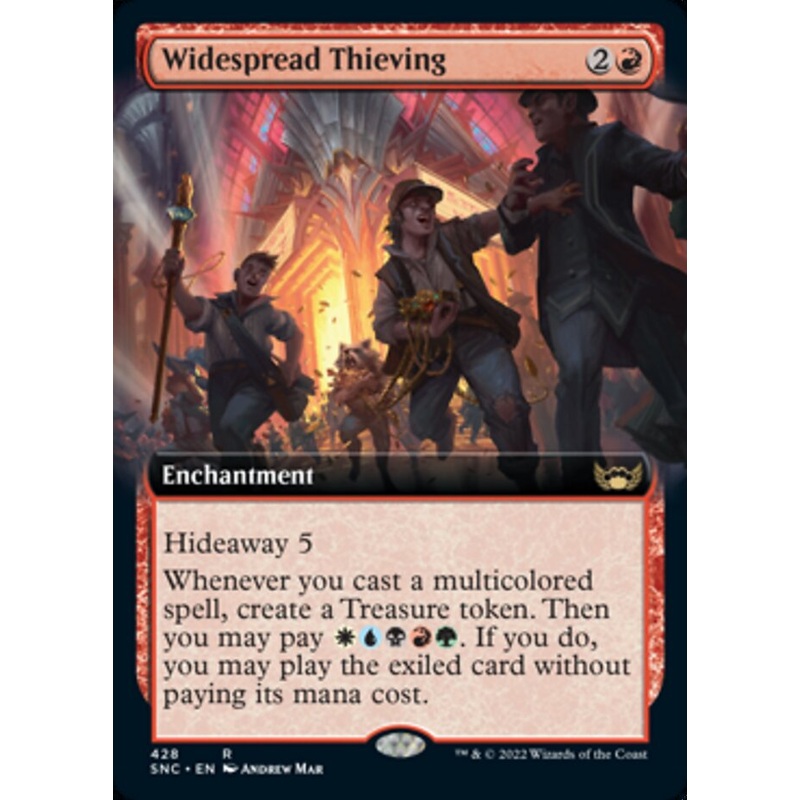 Widespread Thieving (Extended Art) [Streets of New Capenna]