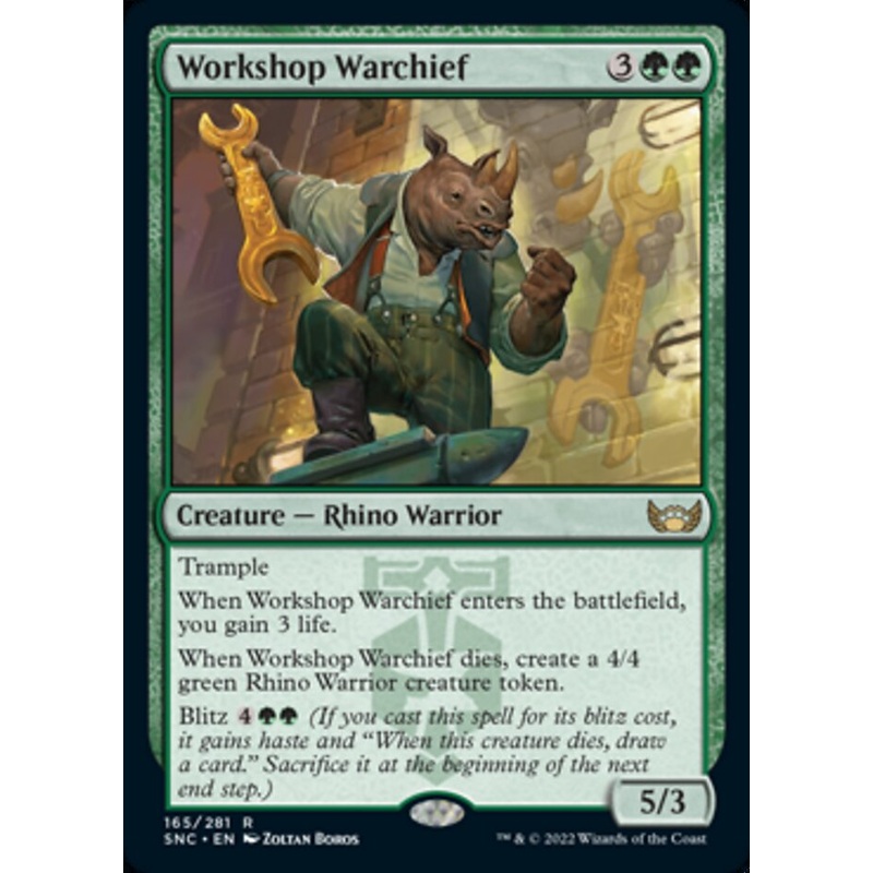 Workshop Warchief [Streets of New Capenna]