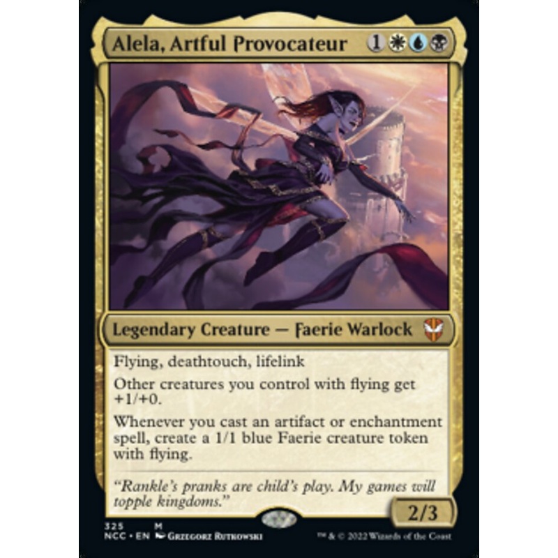 Alela, Artful Provocateur [Streets of New Capenna Commander]