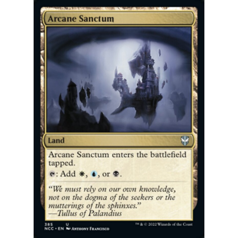 Arcane Sanctum [Streets of New Capenna Commander]