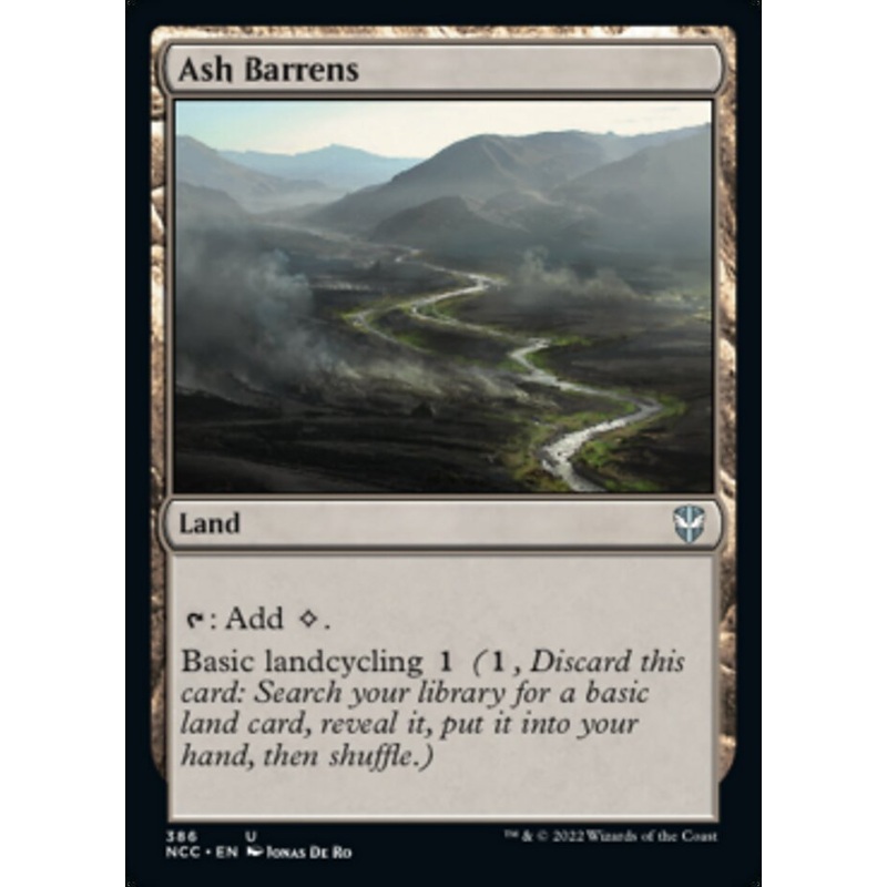 Ash Barrens [Streets of New Capenna Commander]