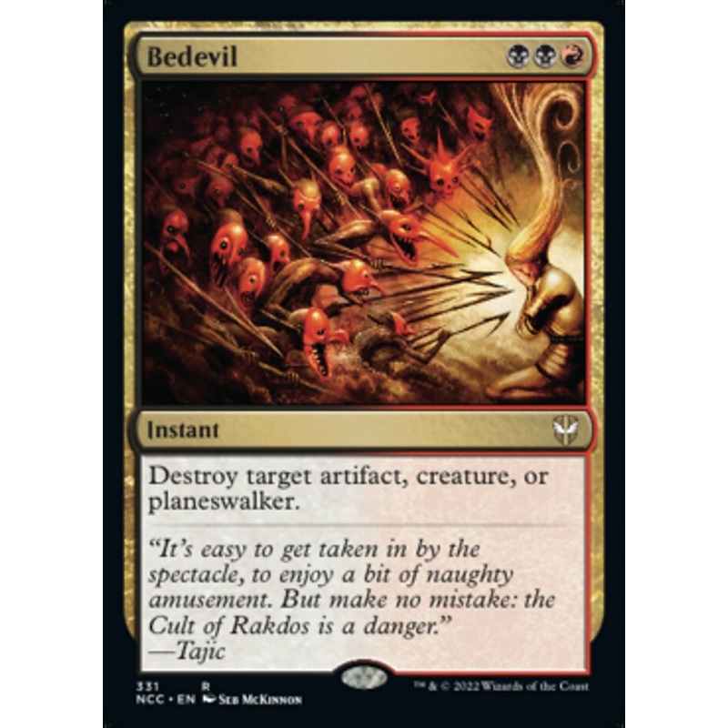 Bedevil [Streets of New Capenna Commander]