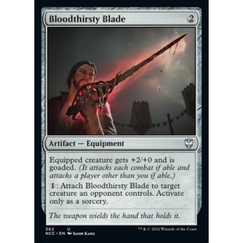 Bloodthirsty Blade [Streets of New Capenna Commander]