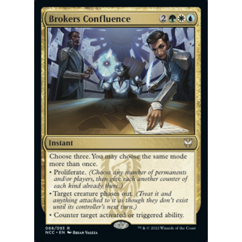 Brokers Confluence [Streets of New Capenna Commander]