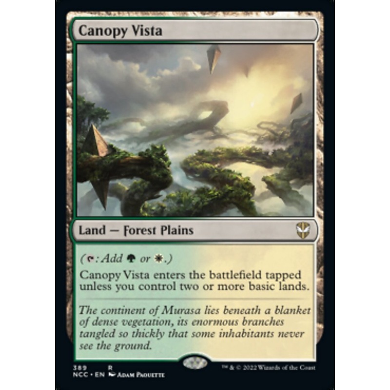 Canopy Vista [Streets of New Capenna Commander]