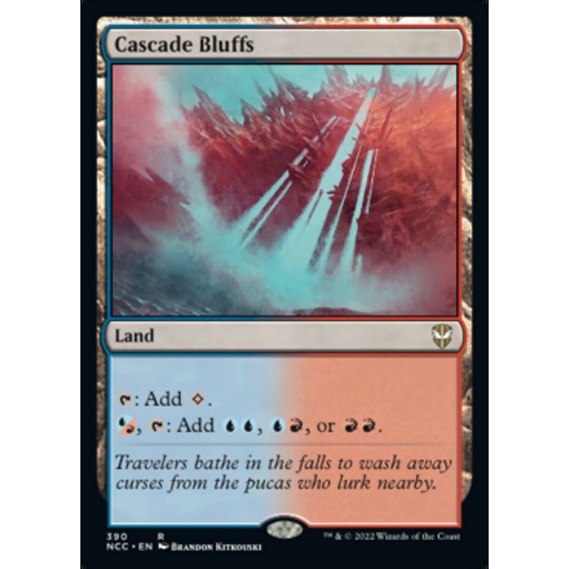 Cascade Bluffs [Streets of New Capenna Commander]