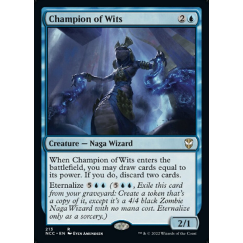 Champion of Wits [Streets of New Capenna Commander]