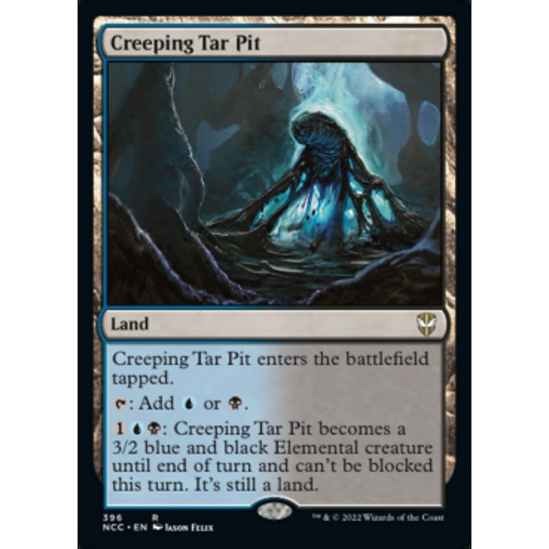 Creeping Tar Pit [Streets of New Capenna Commander]