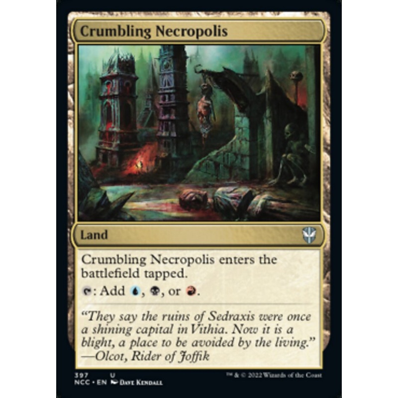 Crumbling Necropolis [Streets of New Capenna Commander]