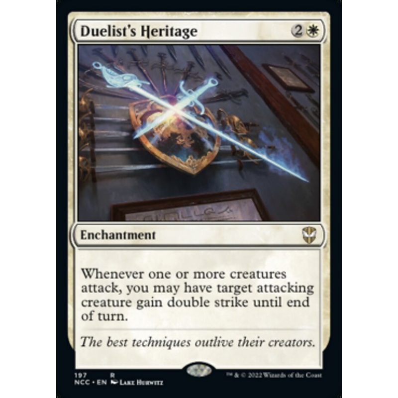 Duelist's Heritage [Streets of New Capenna Commander]