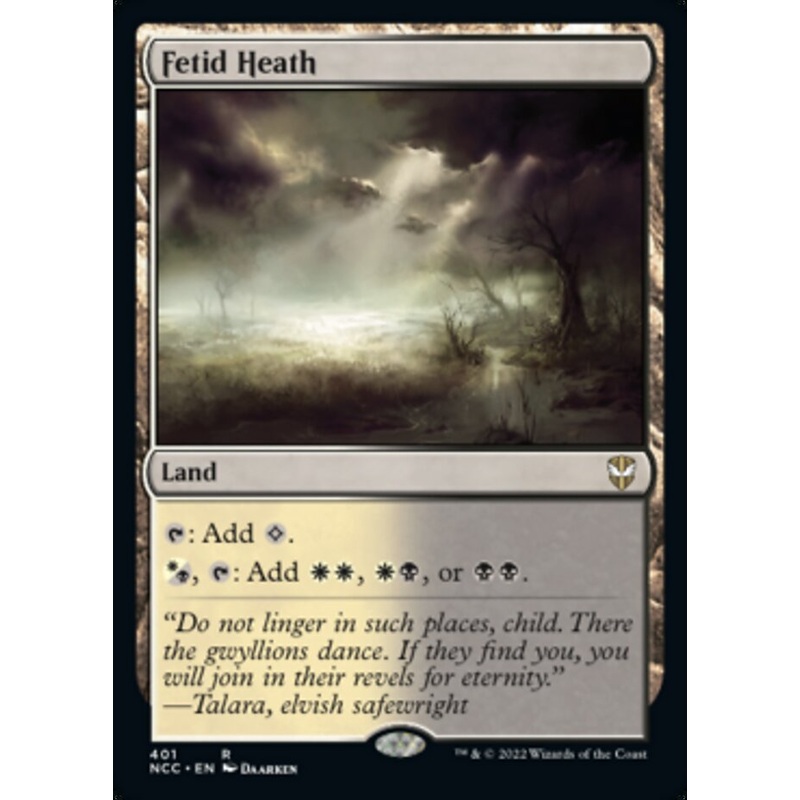Fetid Heath [Streets of New Capenna Commander]