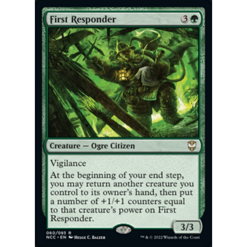 First Responder [Streets of New Capenna Commander]