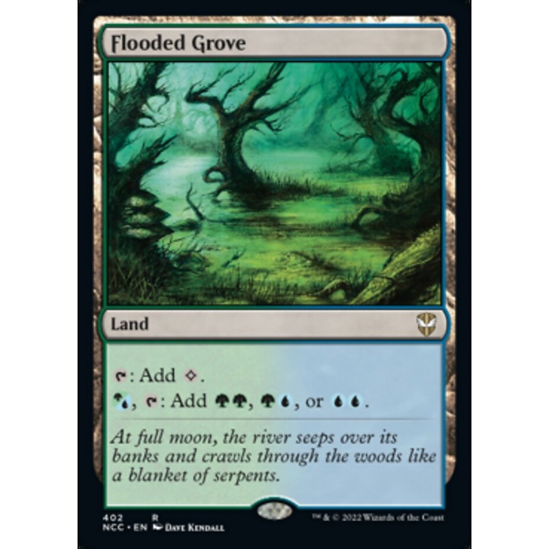 Flooded Grove [Streets of New Capenna Commander]