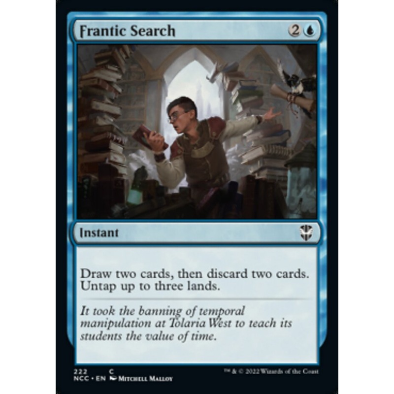 Frantic Search [Streets of New Capenna Commander]