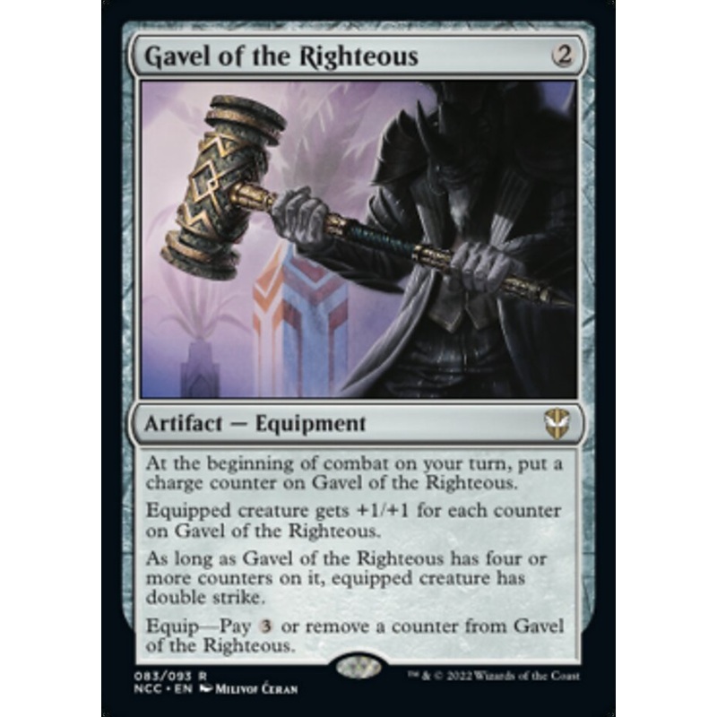 Gavel of the Righteous [Streets of New Capenna Commander]