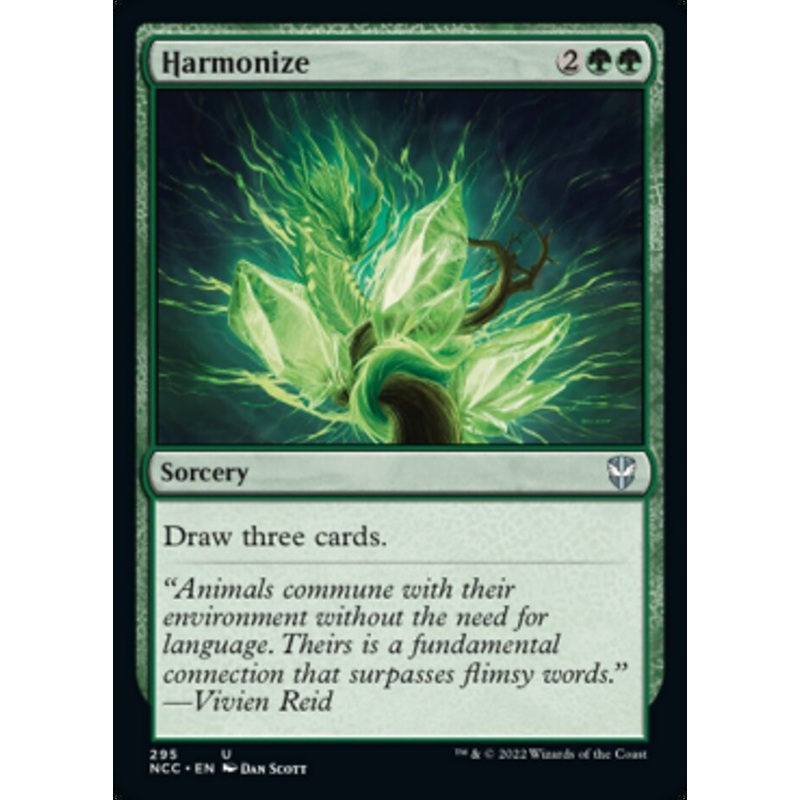 Harmonize [Streets of New Capenna Commander]