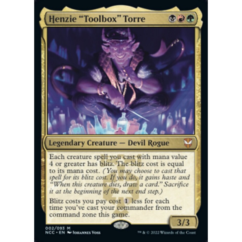 Henzie "Toolbox" Torre [Streets of New Capenna Commander]
