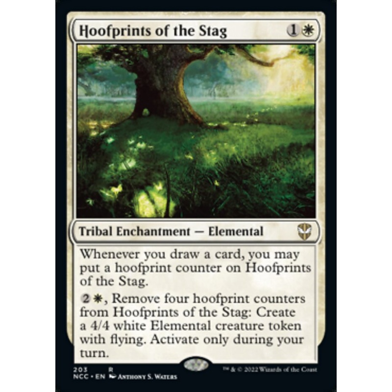 Hoofprints of the Stag [Streets of New Capenna Commander]