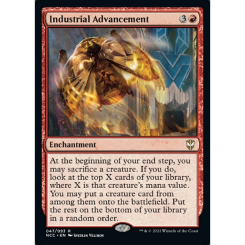 Industrial Advancement [Streets of New Capenna Commander]