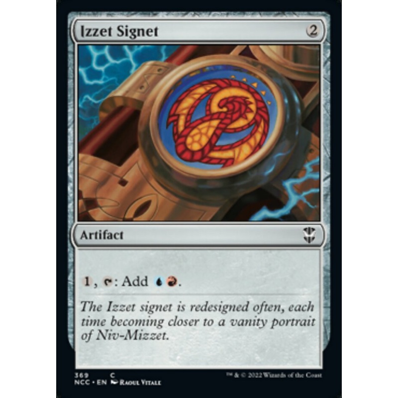 Izzet Signet [Streets of New Capenna Commander]