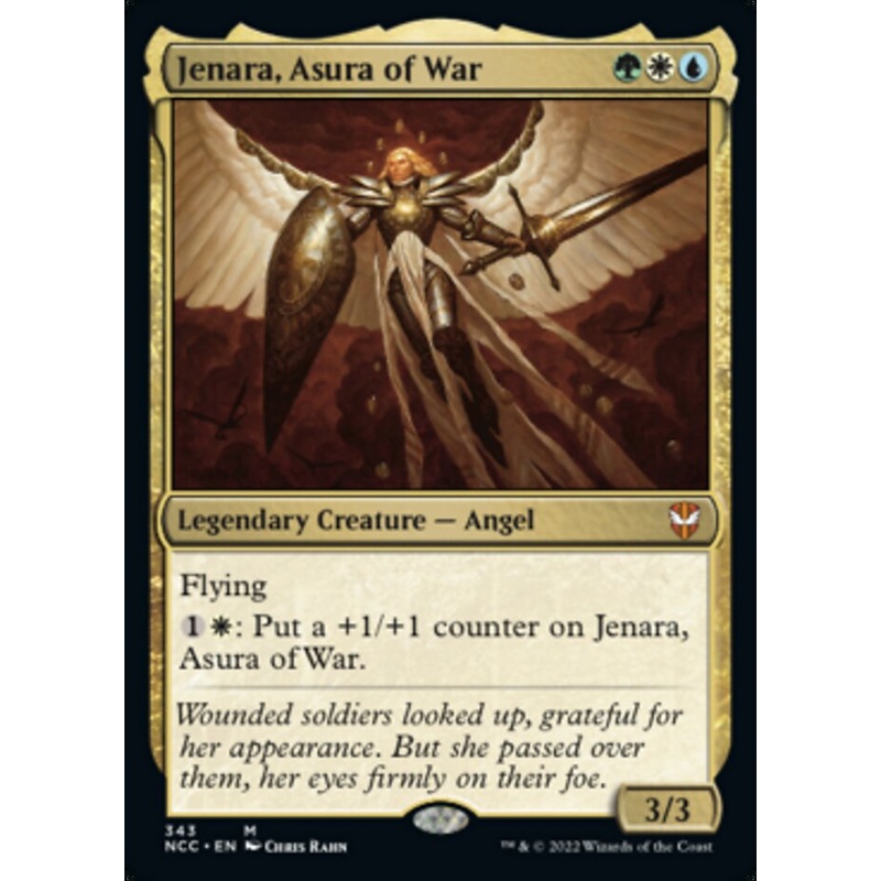 Jenara, Asura of War [Streets of New Capenna Commander]