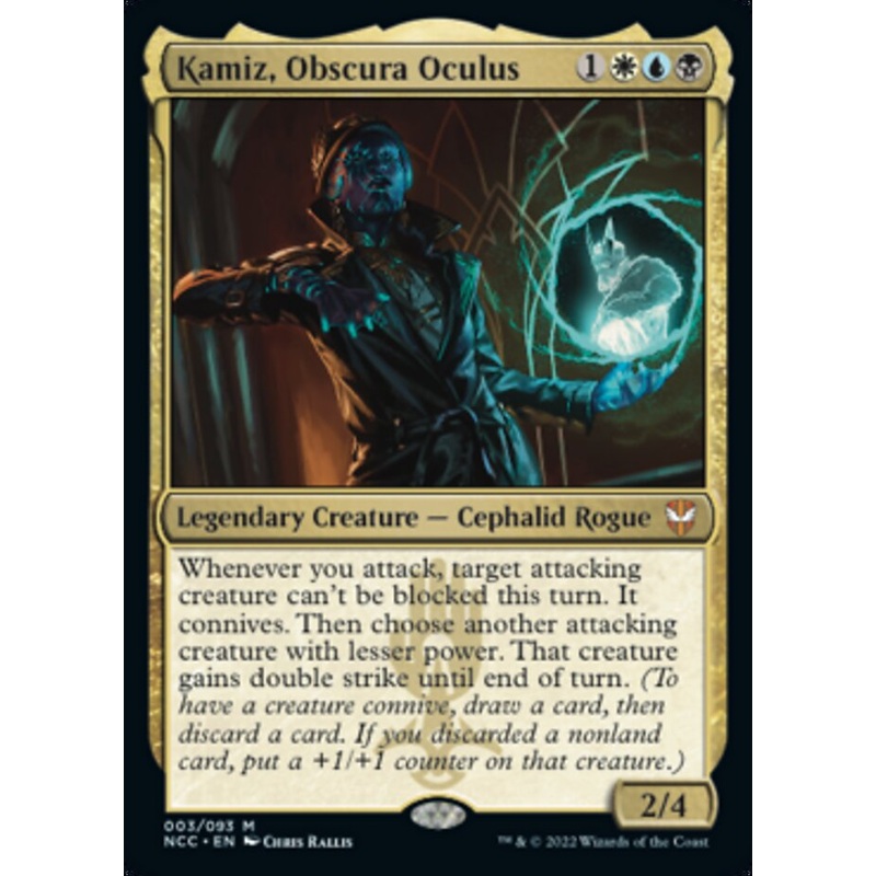 Kamiz, Obscura Oculus [Streets of New Capenna Commander]