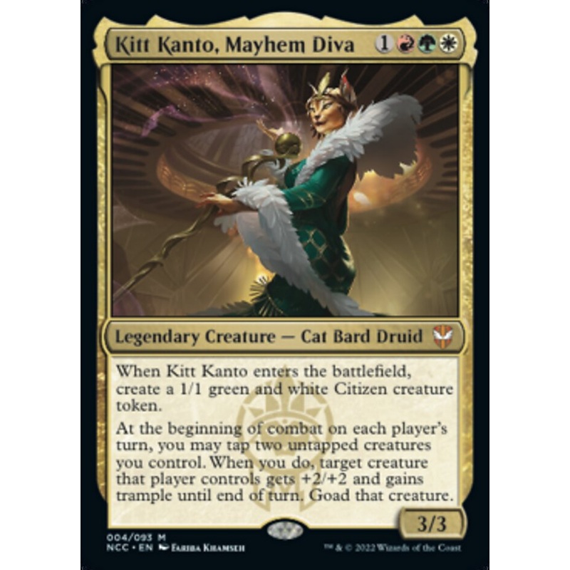 Kitt Kanto, Mayhem Diva [Streets of New Capenna Commander]