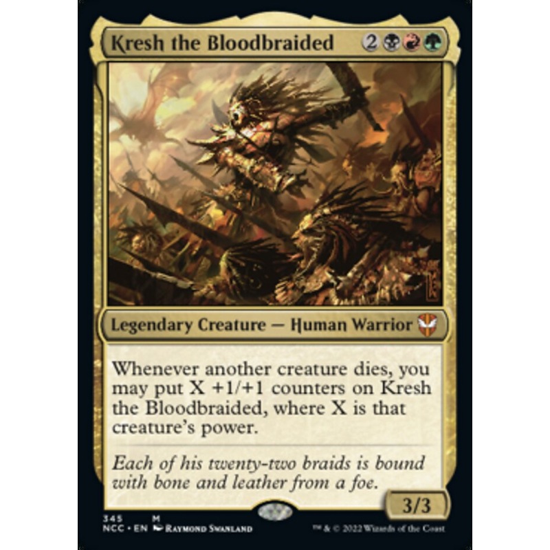Kresh the Bloodbraided [Streets of New Capenna Commander]