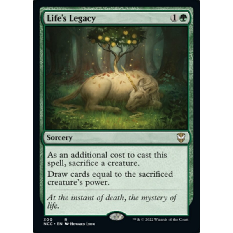 Life's Legacy [Streets of New Capenna Commander]