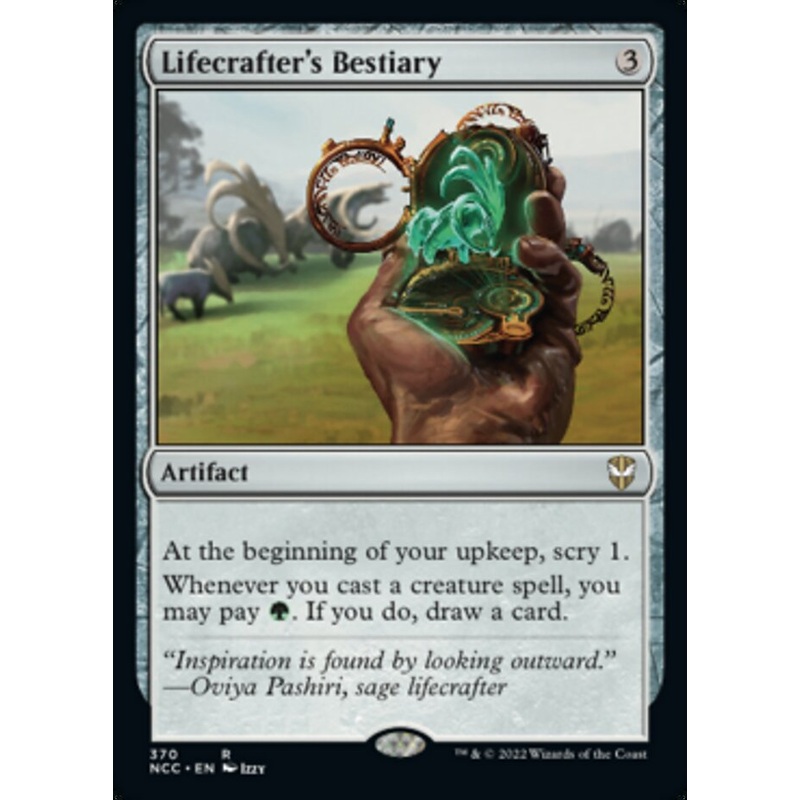 Lifecrafter's Bestiary [Streets of New Capenna Commander]